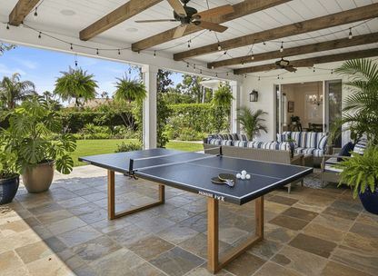 Ping Pong Conversion Top — Quick Install, Slim 4-Fold, Clamp-On Net Included