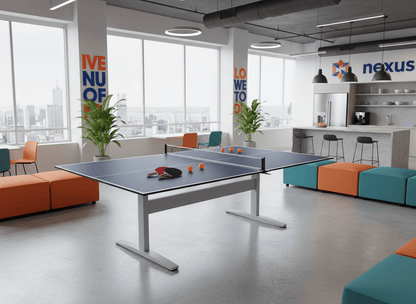 Ping Pong Conversion Top — Quick Install, Slim 4-Fold, Clamp-On Net Included