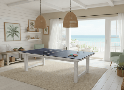 Ping Pong Conversion Top — Quick Install, Slim 4-Fold, Clamp-On Net Included