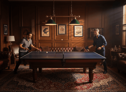 Ping Pong Conversion Top — Quick Install, Slim 4-Fold, Clamp-On Net Included