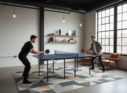 Ping Pong Conversion Top — Quick Install, Slim 4-Fold, Clamp-On Net Included