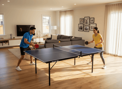Ping Pong Conversion Top — Quick Install, Slim 4-Fold, Clamp-On Net Included