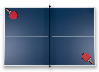 Ping Pong Conversion Top — Quick Install, Slim 4-Fold, Clamp-On Net Included
