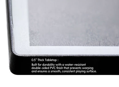 Ping Pong Conversion Top — Quick Install, Slim 4-Fold, Clamp-On Net Included